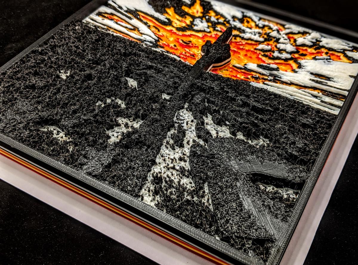 Lone Cactus at Dusk picture