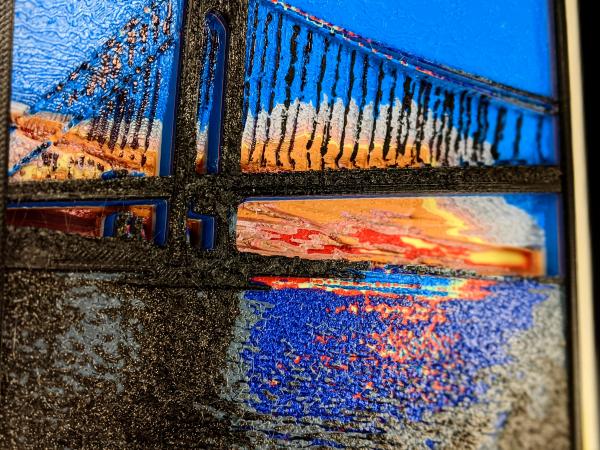 Brooklyn Bridge Ablaze picture