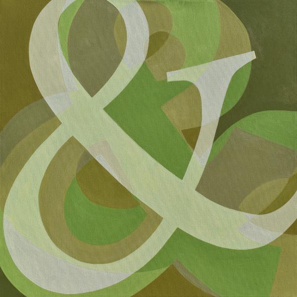 Ampersand #3 (24"x24") picture