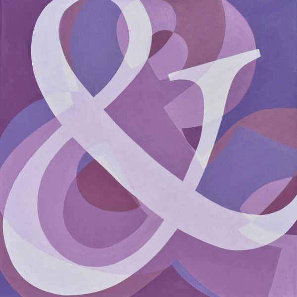 Ampersand #2 (24"x24") picture