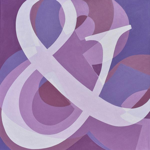 Ampersand #2 (24"x24")