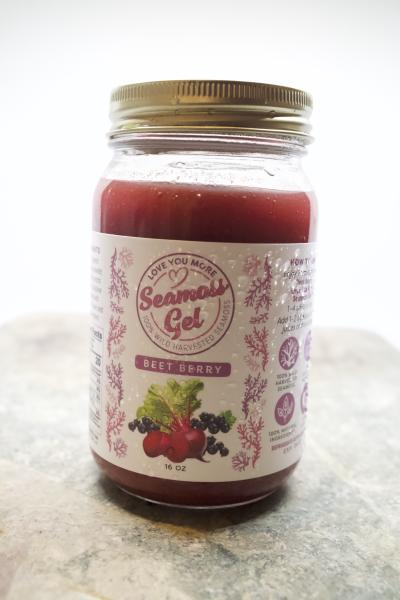 Beet Berry – Sea Moss Gel picture