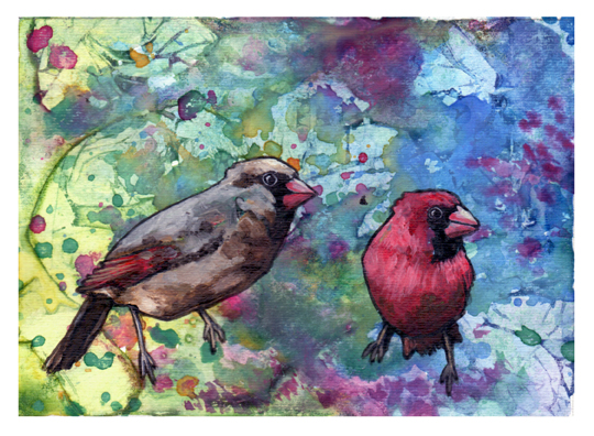 Pair Of Cardinals