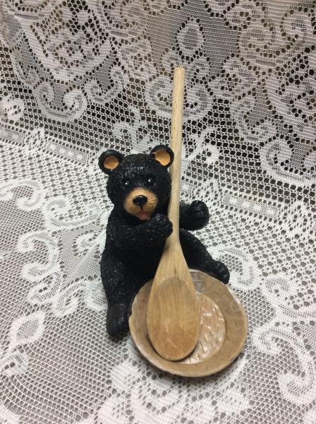 Black Bear Spoon Rest picture