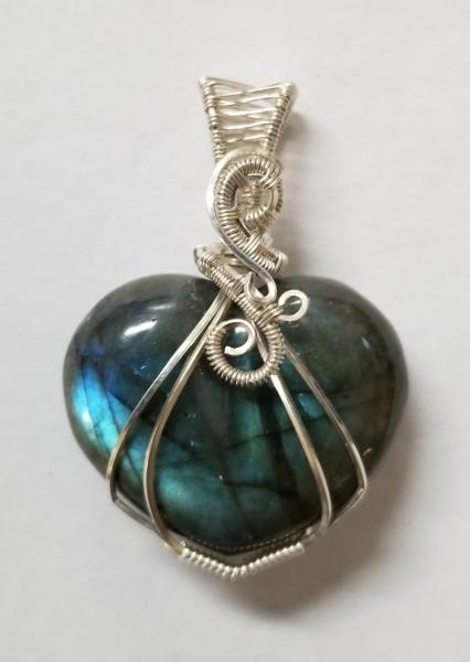 Labradorite Pendant-Silver Filled picture