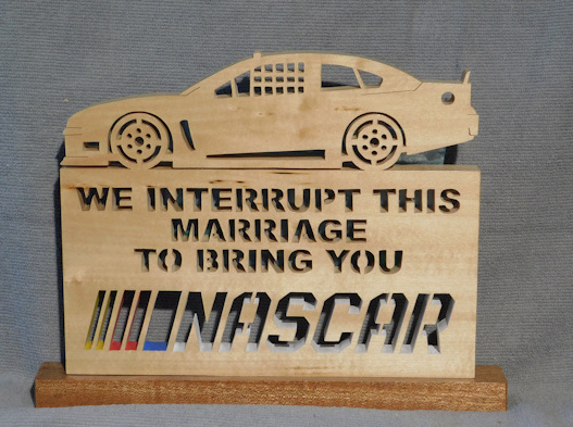 Interrupt Marriage NASCAR
