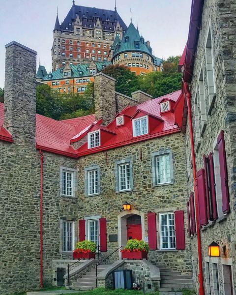 Old Quebec City Viewpoint picture