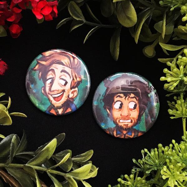 Ghoul Boys Buttons picture