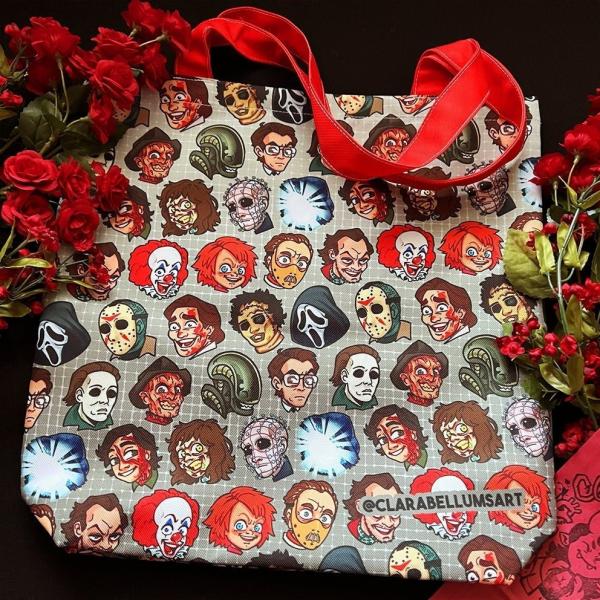 Titans of Terror Tote Bag picture