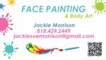 Face Painting by Jackie Morrison