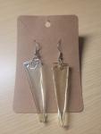 Long Triangle Earrings