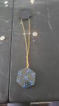 Flower Hexagon Necklace