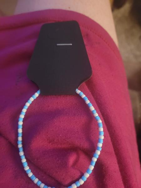 Blue and White Bracelet