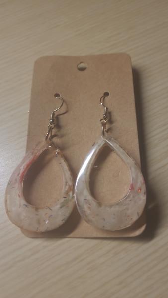 Cotton Teardrop Earrings