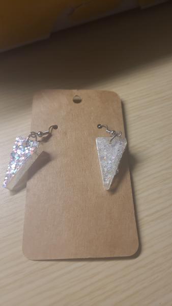Medium Triangle Earrings