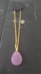 Pink Easter Egg Necklace