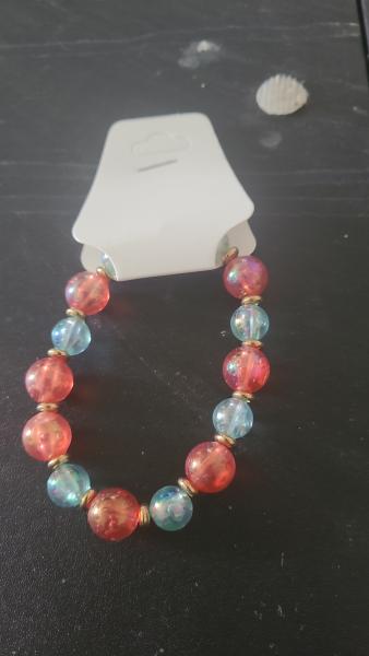 Red and Blue Bracelet