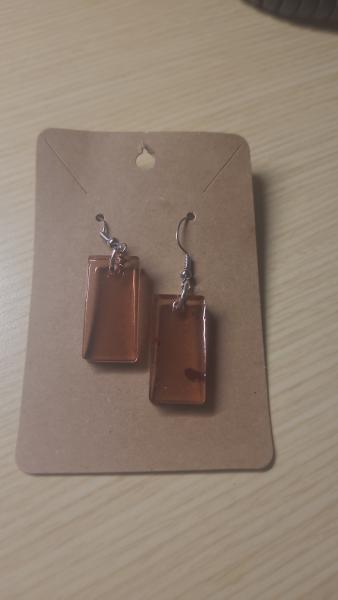 Medium Rectangle Earrings