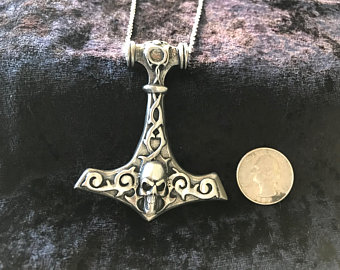 Pirate Thors Hammer Necklace