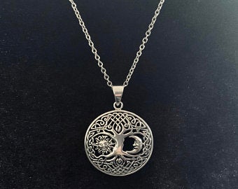 Silver Celtic Necklace picture