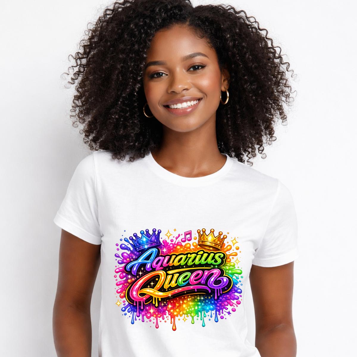 Aquarius Queen Ladies T-shirt picture