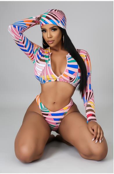 3PC City On Lock Swim Set