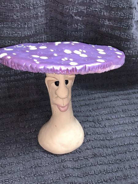 Purple & White Cap - Mushroom picture