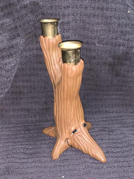 Rickles - Tree Stump Candle Stick Holder picture