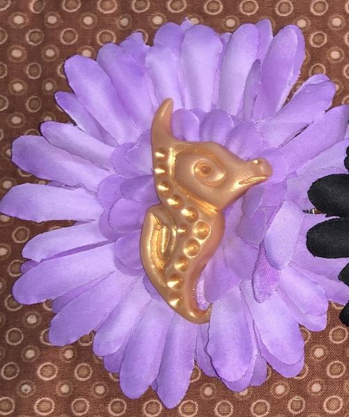Seahorse - Flower Fairy - Lavender
