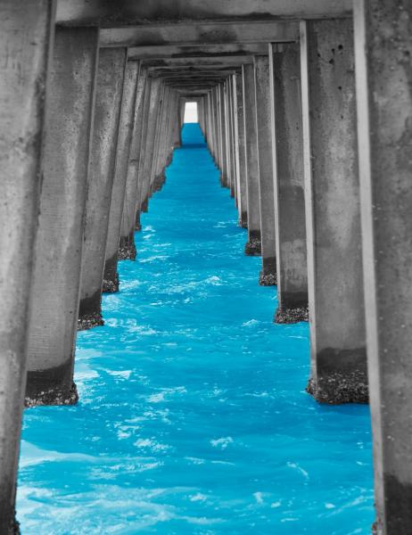 Under the Bridge in Turquoise picture