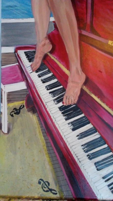 Piano lady