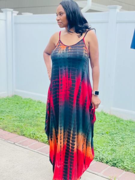 Jungle Fever Tie Dye Dress