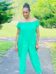 Ciara Green Jumpsuit