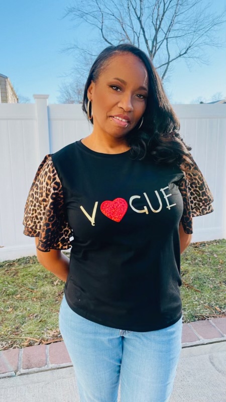 Vogue Leopard Fashion Tee picture