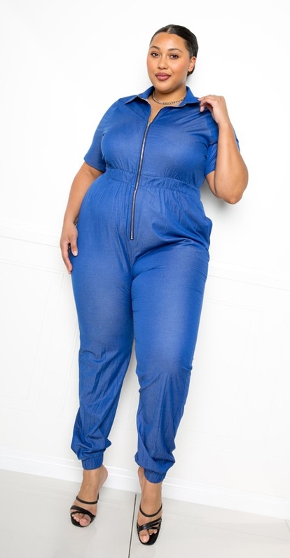 Chic Me Denim Jumpsuit picture