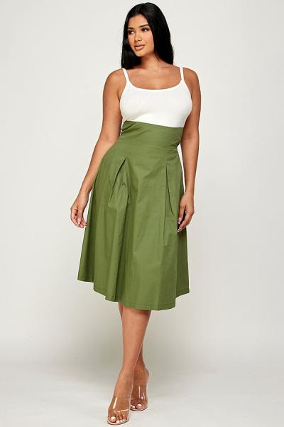 Taylor Highwaist Midi Skirt picture