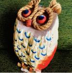 neon owl vintage
