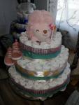 Petunia The Porcupine Baby Diaper Cake