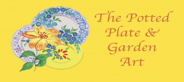 The Potted Plate and Garden Art