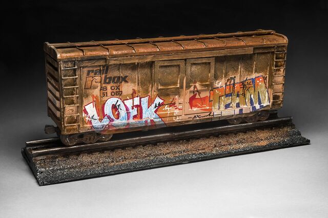 Graffitti Box Car picture