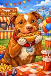 Tigger's hot dawg