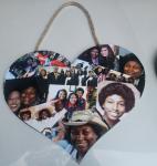 Wooden Heart Collage