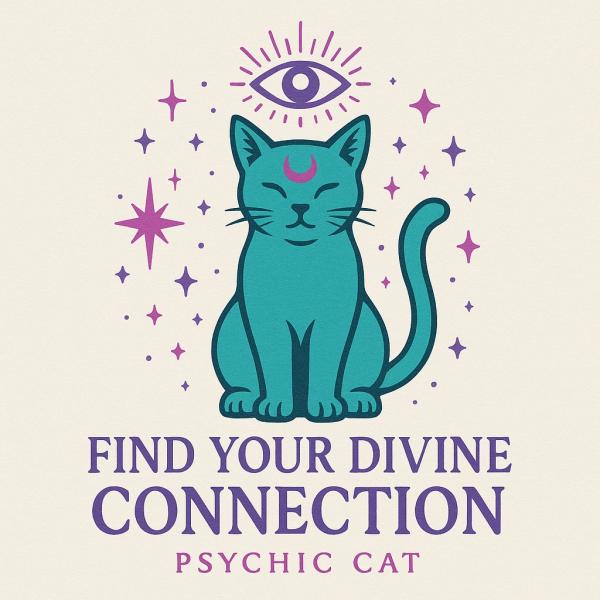 Find Your Divine Connection/Psychic Cat