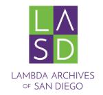 LAMBDA ARCHIVES OF SAN DIEGO