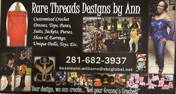 Rare Threads Designs by Ann