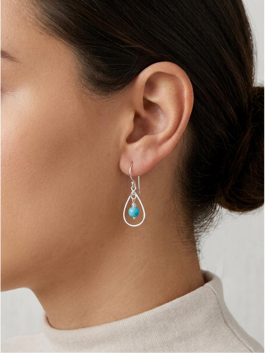 Turquoise Shield Dangles picture
