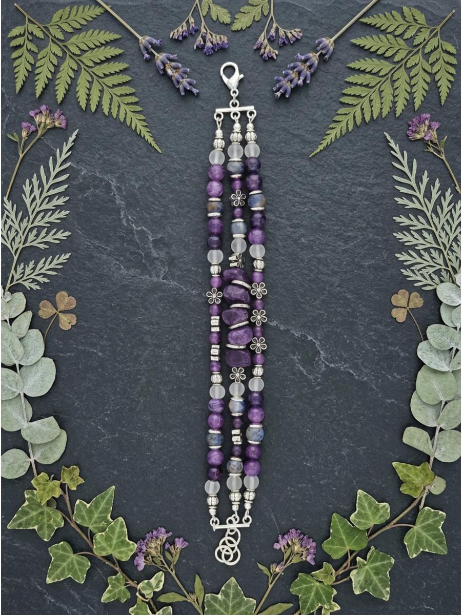 Amethyst Horizon Triple Strand picture