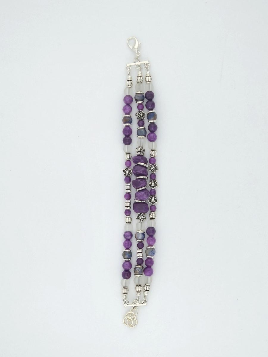 Amethyst Horizon Triple Strand picture