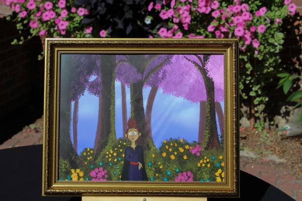 Persephone Goddess Art Print, Greek Mythology Illustration, Spring Decor
