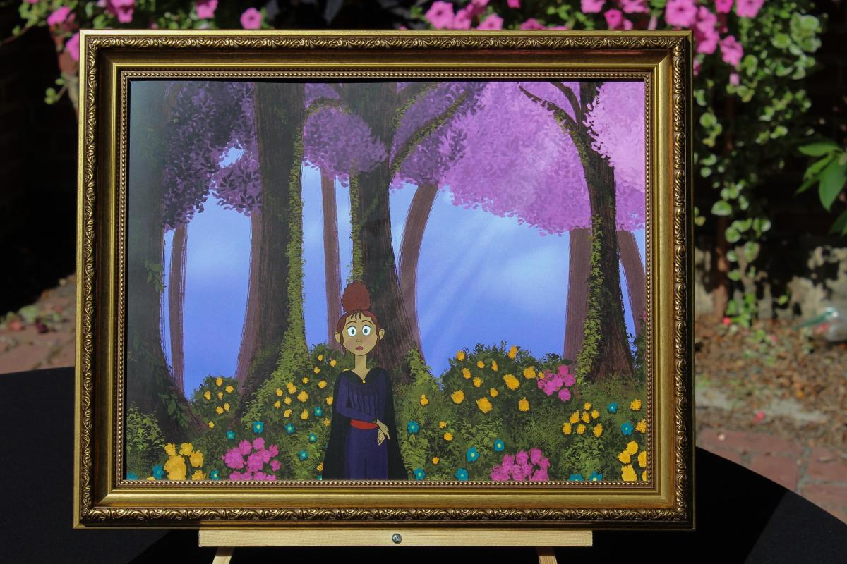 Persephone Goddess Art Print, Greek Mythology Illustration, Spring Decor picture